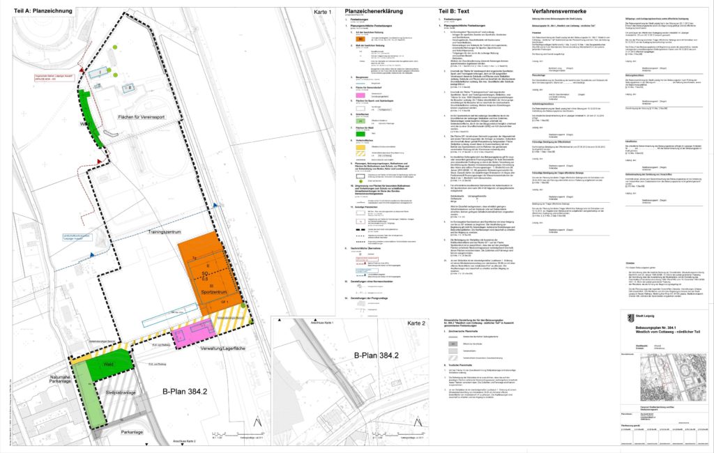 Bebauungsplan Cottaweg Nr. 384_1 Nordteil